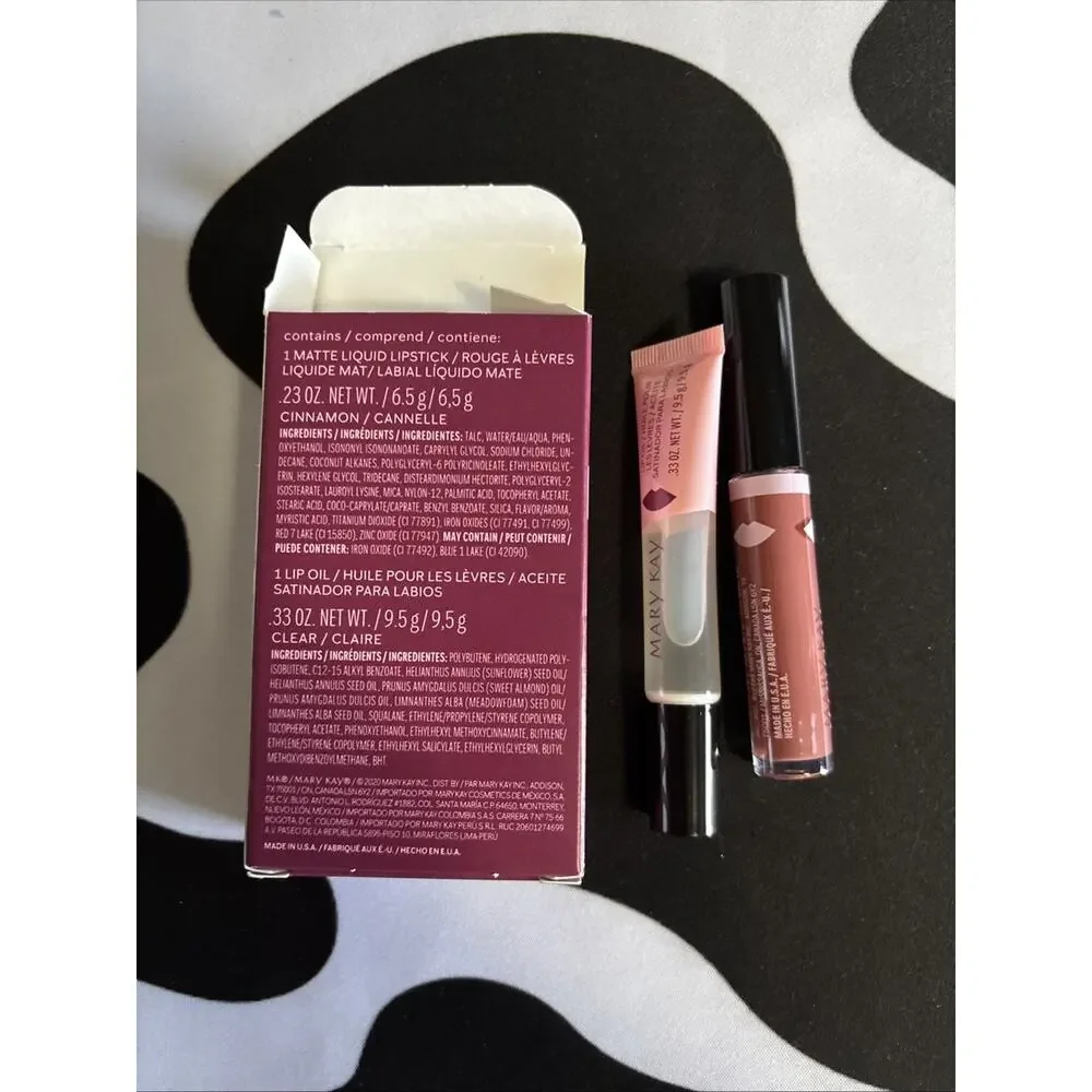 Mary Kay Matte + Shine Lip Set 175887 Cinnamon Canelle